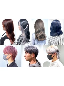 【カラーリスト在籍】ハイトーン、インナーカラーで周りと差をつける！トレンドを取り入れた理想の髪色に♪