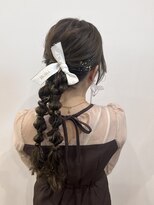 ルル 宇都宮(Loulou) ヘアセット◎ツインポニー
