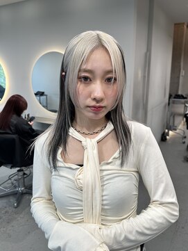 ソル ジングウマエ(SOL JINGUMAE) シルバーローライト/ブラックカラー/レイヤースタイル