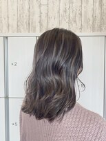 ヘアメイク アリエス 岩切店(HAIR MAKE aries) コントラストハイライト 似合わせカット 20代30代40代白髪ぼかし
