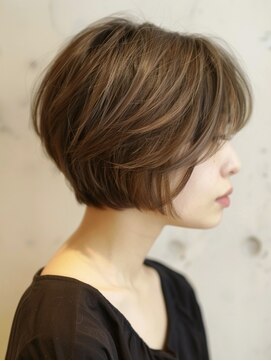 アルトリスト(Altruist Aging×HAIR&SPA) ☆イメチェンピンクベージュアンブレラカラー前髪クールショート