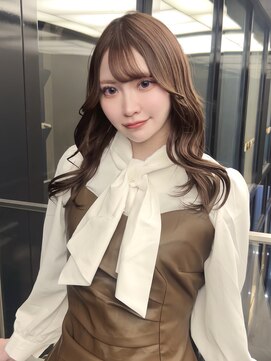 ユーフォリア 銀座(Euphoria) 【Conomi】艶髪 モカブラウン 銀座 顔周りカット レイヤーカット