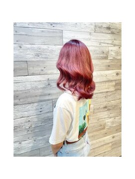 エント(ent) ラベンダー×チェリーピンクカラー