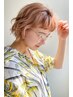 《メンテ45日》イルミナオンカラー＋LINK艶Tr＋Styling付 ￥10,900