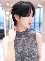 イルハバナ 渋谷(ill HAVANA)&nbsp;20代30代大人かわいい/斜めバング/グレージュカラー/小顔/前髪