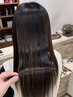 【艶髪にしたい方必見】カット＋カラー＋天然オイルケア