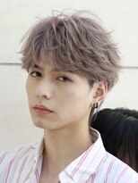 オーシャントーキョー サニー 原宿(OCEAN TOKYO Sunny)&nbsp;フェザーパーマセンターパートニュアンスパーマ韓国マッシュ黒髪