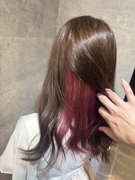 キャラ シャローネ 池袋(Chara Chalone) インナーカラー/ピンクカラー/ブリーチ/池袋【たいし】