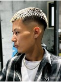 MEN'S/ハイトーン×クロップ×フェード/短髪/男髪