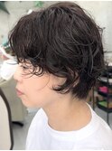 ショートボブパーマ【福岡 パーマ デジタルパーマ 髪質改善】