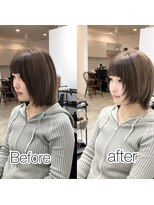 ベイ(BAE)&nbsp;ウルフショートBefore after