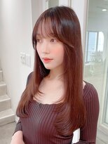 レア 表参道(L'ea)&nbsp;オリーブグレー/クラゲヘアー/ココアベージュ/小顔カット/黒髪