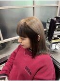 フェイスフレーミング×インナーカラー