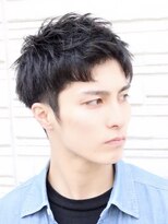 ハレ ヘアサロン(Hale hair salon)&nbsp;Haleニュアンスパーマスパイキーショートバーバーフェザーパーマ