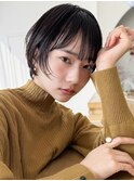 大人可愛い20代30代40代50代小顔ショートボブナチュラルショート