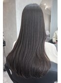 【笠原】透明感グレージュ×ナチュラルロング