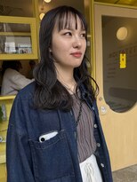ヒントステーション(HINTSTATION) 〈浅草 半個室〉アッシュグレージュ×波ウェーブ