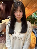 ユーアールアルシュ(UR Arche)&nbsp;顔まわりレイヤースタイル　重めです