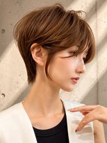シー バイ ロンド 新宿(Sea by Lond)&nbsp;【福島】アースカラー耳かけくびれヘアショートボブ新宿