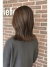 【大人の髪メンテ☆】メンテナンスカット+根元カラー+水素TR¥11000→8800