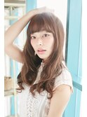 【ウルカ川口】ボリューム感が可愛い!エアリーロング
