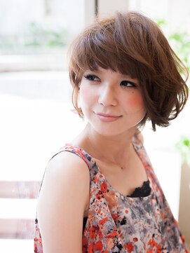 ノック ヘア ハウス(Knock HAIR HOUSE) やわらかシルエットのふんわりボブ