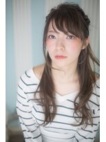 ヘアーメイク ボノ 調布(HAIR MAKE BONO)&nbsp;編み込みハーフアップ