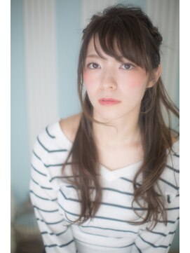 ヘアーメイク ボノ 調布(HAIR MAKE BONO) 編み込みハーフアップ