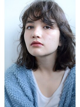 グリーン 渋谷(green) sheer curl×ash black