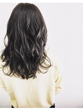 セレスト 下北沢店(CELESTE) ナチュラルハイライト×ブラックグレー