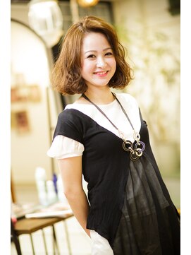 ソーホー ニューヨーク シズオカ(SOHO newyork SHIZUOKA) 【大人可愛い】ウェーブボブスタイル