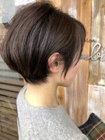 バンビ プライベート サロン(Bambi private salon)&nbsp;耳掛けすっきりショートボブ＊『Bambi』　丸山　健介
