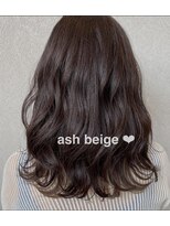 バルス(BLS)&nbsp;アッシュベージュ　インナーカラー【 藤枝/髪質改善/カラー】