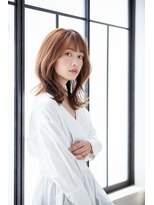 20代30代柔らかレイヤーミディアム