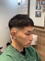 ブルートバーバーショップ(BLUET Barber Shop) クロップスタイル