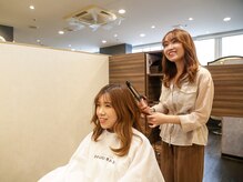 お家でのヘアケア アドバイスも丁寧にさせて頂きます。