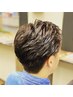 ２回目以降 【メンズ限定】 　Cut＋ポイントパーマ　￥9900