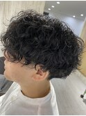 くるくるプードルパーマ