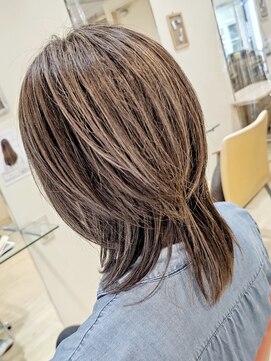エイチエアー アルファ H'air alfa つつじヶ丘北口店 ★白髪ぼかしハイライトカラー★