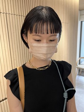 ロンドプロフィール 浦和(Lond profil) 中川陽南子【オン眉ぱつっと大人可愛いヘアワイドバング】