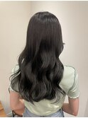 韓国 カラー トリートメント 髪質改善 前髪 イルミナカラー