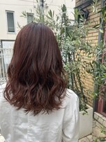 アース 高田馬場店(HAIR&MAKE EARTH) レッドオレンジ