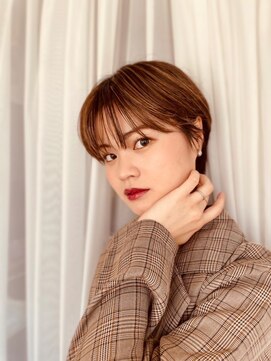 ヘアーラウンジ エゴ(Hair Lounge EGO) 簡単スタイリングのハンサムショート 武蔵新城