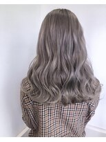 ロイオブジゼル(roi of GiseL)&nbsp;【GiseL】ミルクティーグレージュ/ブリーチ髪質改善ダブルカラー