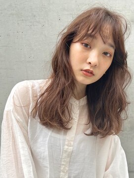 ラフィネ 成増店(raffine) 大人可愛い20代30代40代シルキーベージュニュアンスカールヘア