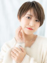 ドクターズ サロン ラブ(Dr's Salon LAB) 斜めバング大人かっこいい小顔束感ショートf古河20代30代40代