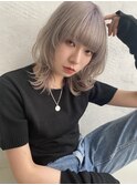 ウルフ×ハイトーン×ケアブリーチ×シルバー
