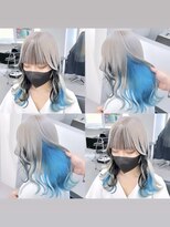 シェイロ(Cielro)&nbsp;デザインカラー/ホワイトカラー×水色