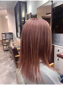 イメチェンチェリーブラウンフェミニンモードダークアッシュ