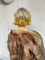 チクロヘアー(Ticro hair) ＠nkkn15 design yellow